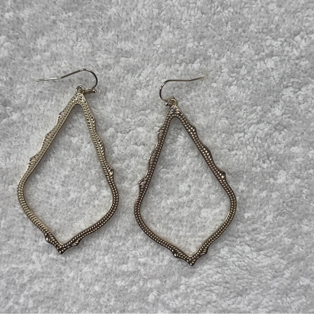 Kendra Scott Gold Sophee drop earrings